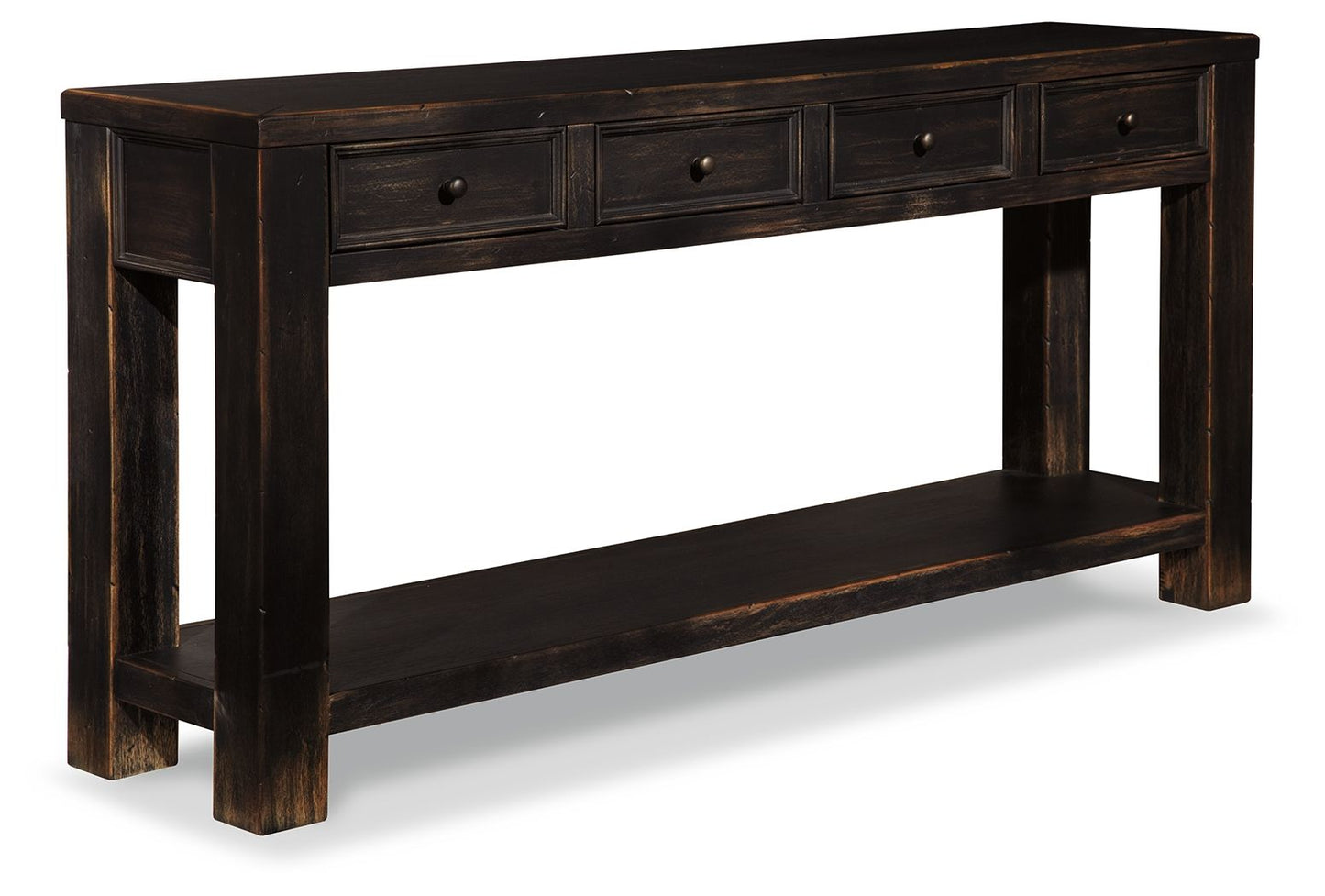 Gavelston - Black - Sofa Table - Hornell Furniture Outlet