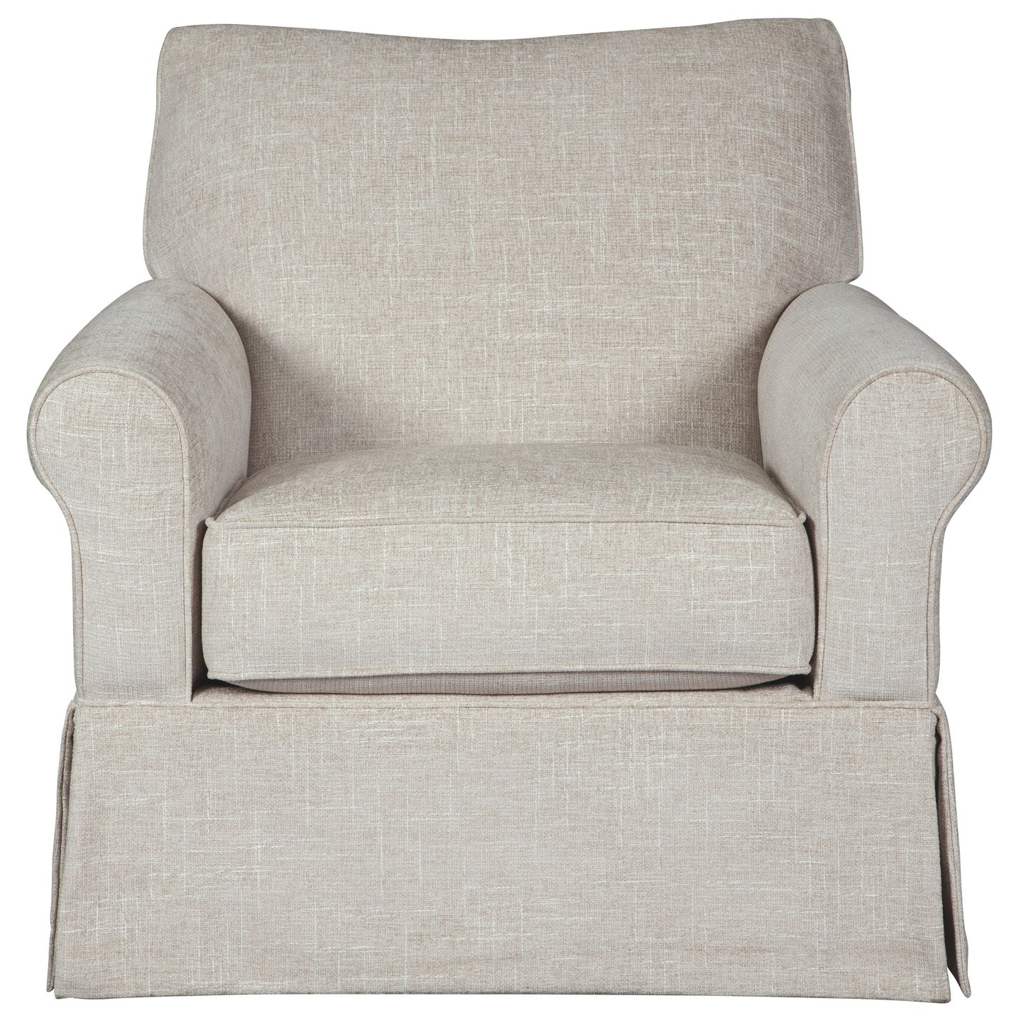 Searcy - Quartz - Swivel Glider Accent Chair - Hornell Furniture Outlet