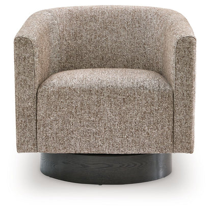 Jorryn - Swivel Accent Chair - Brown - Hornell Furniture Outlet