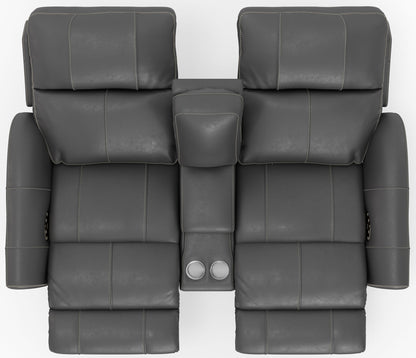 Fredda - Power Recliner Console Loveseat - Hornell Furniture Outlet