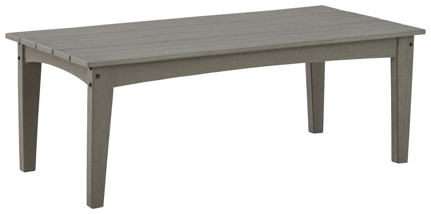 Visola - Gray - Rectangular Cocktail Table - Hornell Furniture Outlet