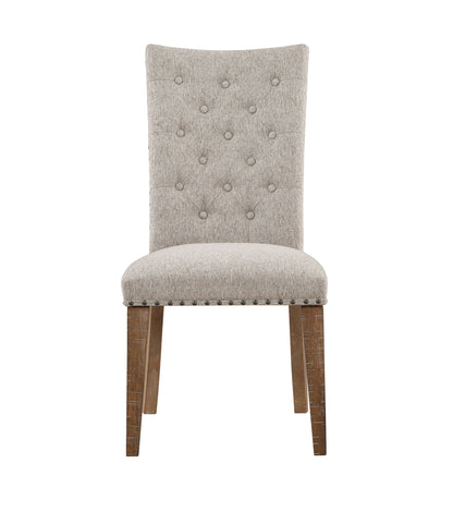 Riverdale - Side Chair (Set of 2) - Oatmeal - Hornell Furniture Outlet