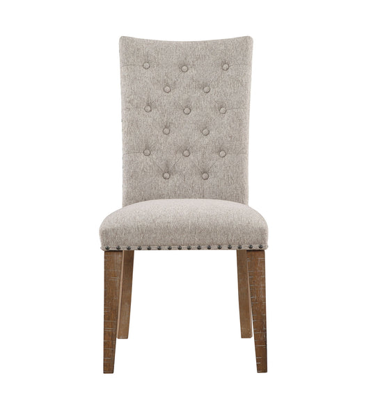 Riverdale - Side Chair (Set of 2) - Oatmeal - Hornell Furniture Outlet