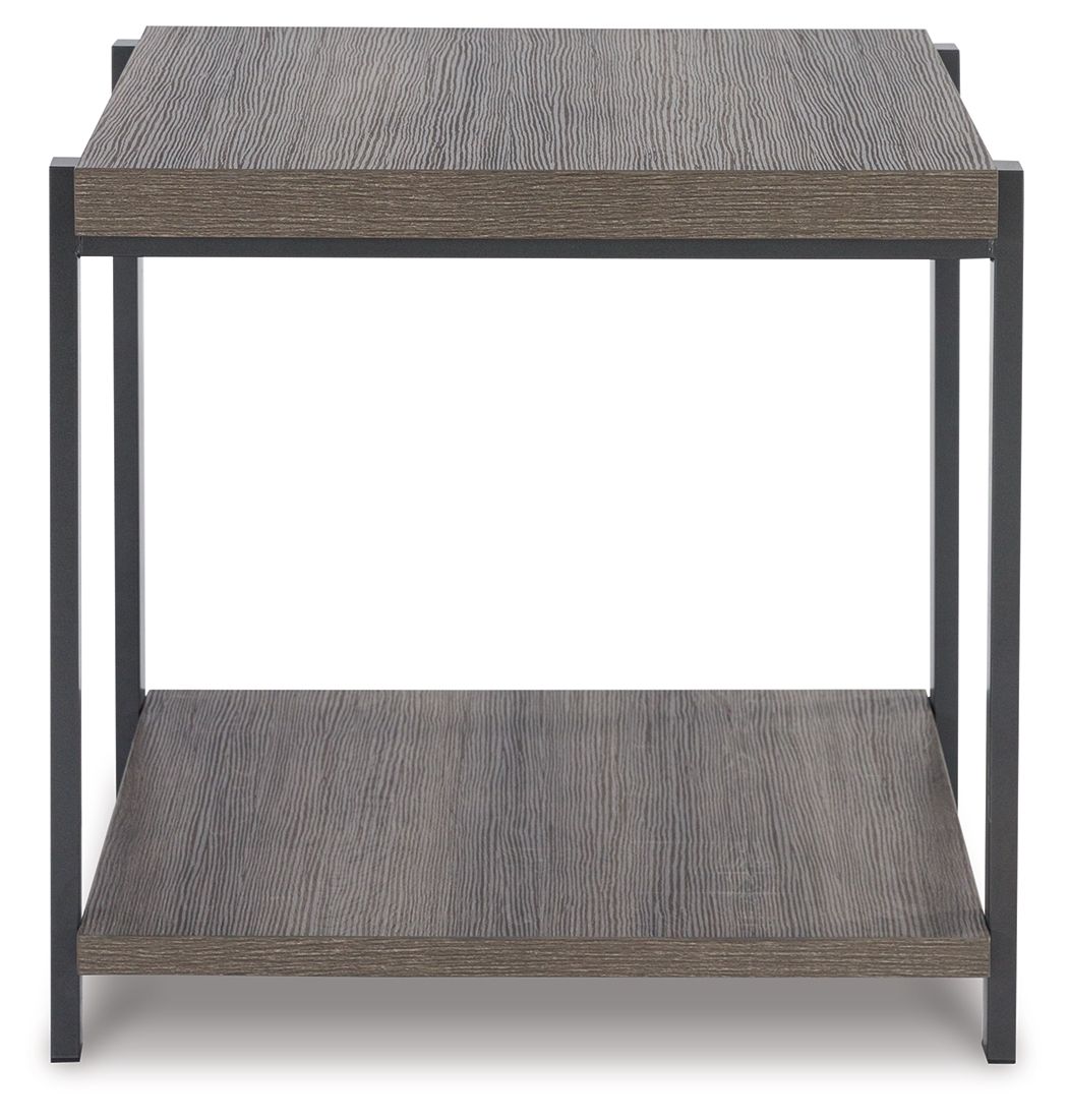 Wilmaden - Gray / Black - Occasional Table Set (Set of 3) - Hornell Furniture Outlet