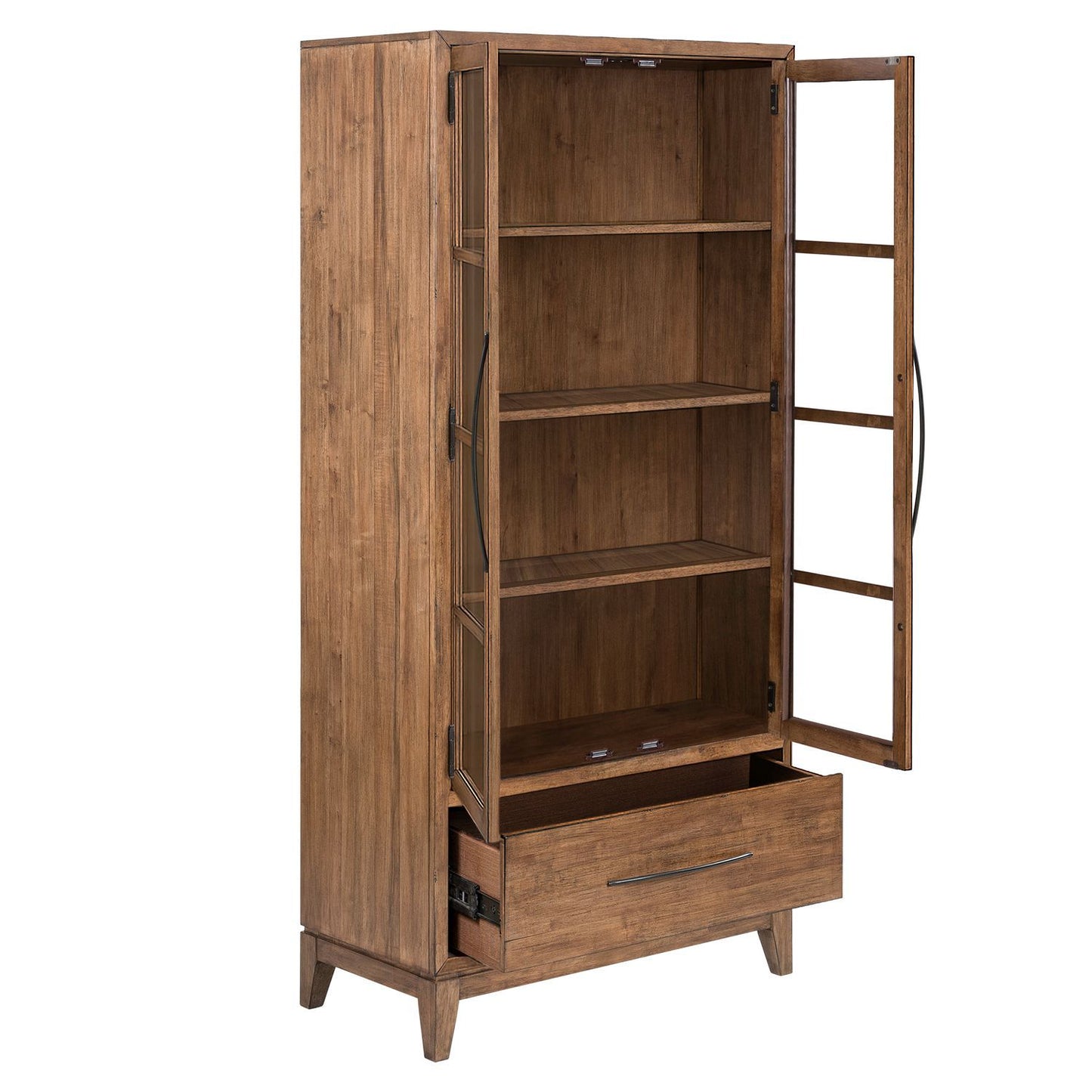 Shaker Lakes - Bunching Display Cabinet - Hornell Furniture Outlet