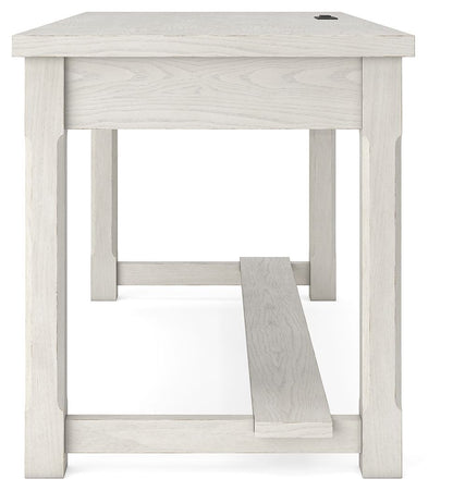 Robbinsdale - Antique White - Home Office Desk - Hornell Furniture Outlet