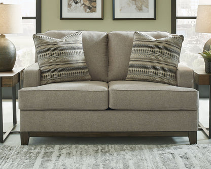 Kaywood - Granite - Loveseat - Hornell Furniture Outlet