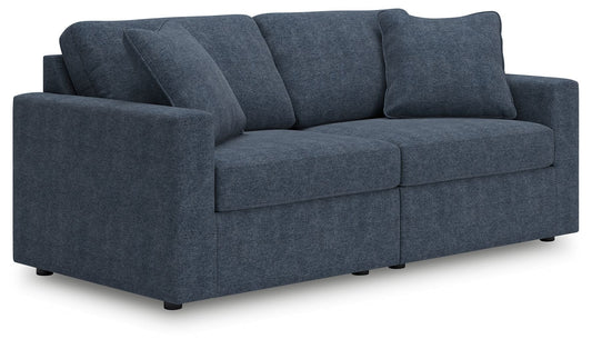 Modmax - Ink - 2 - Piece Sectional Loveseat - Fabric - Hornell Furniture Outlet
