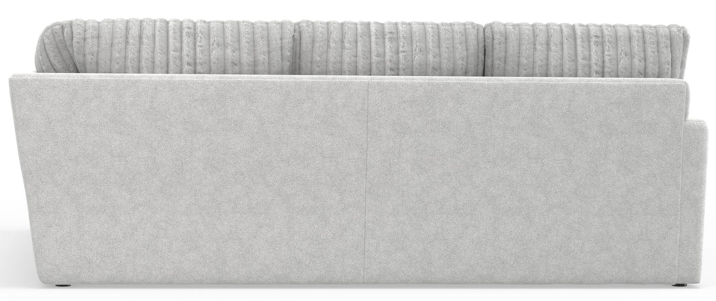 Titan - Sectional With Comfort Coil Seating And Accent Pillows Included - Hornell Furniture Outlet