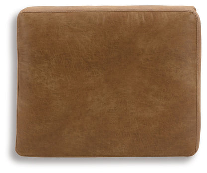 Telora - Caramel - Ottoman - Hornell Furniture Outlet