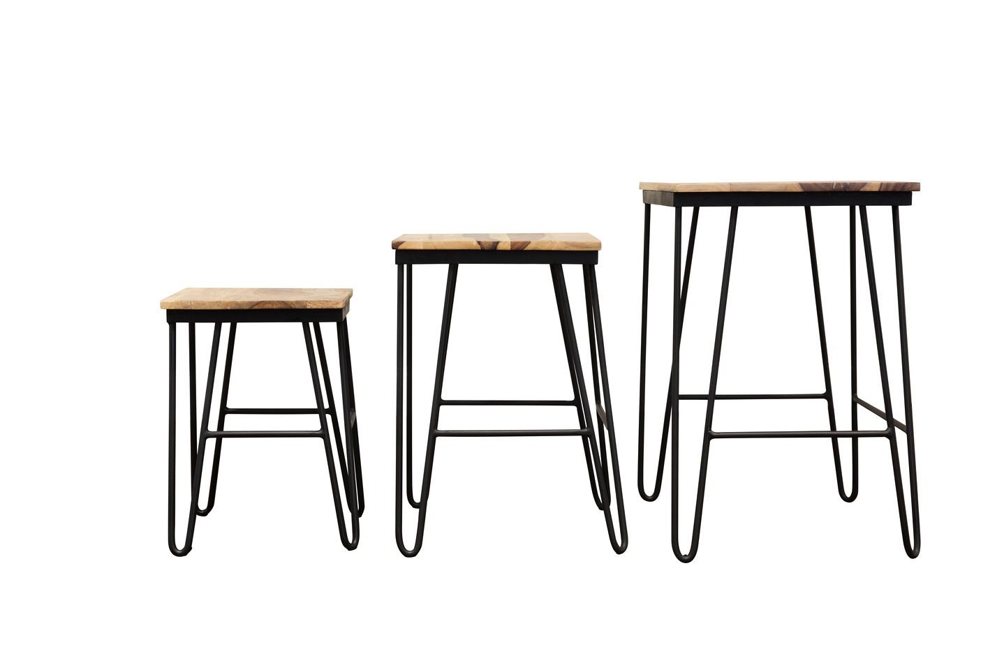 Tristan - Nesting Tables - Light Brown - Hornell Furniture Outlet