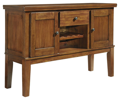 Ralene - Medium Brown - Dining Room Server - Hornell Furniture Outlet