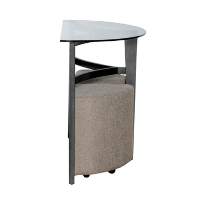 Capri - 3 Piece Table Set - Brown - Hornell Furniture Outlet