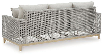 Seton Creek - Gray - Sofa With Cushion - Hornell Furniture Outlet