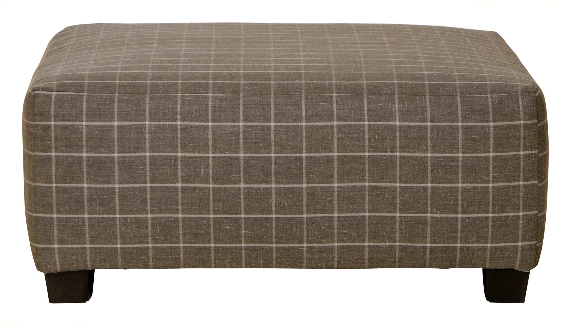Lewiston - Cocktail Ottoman - Charcoal - Hornell Furniture Outlet