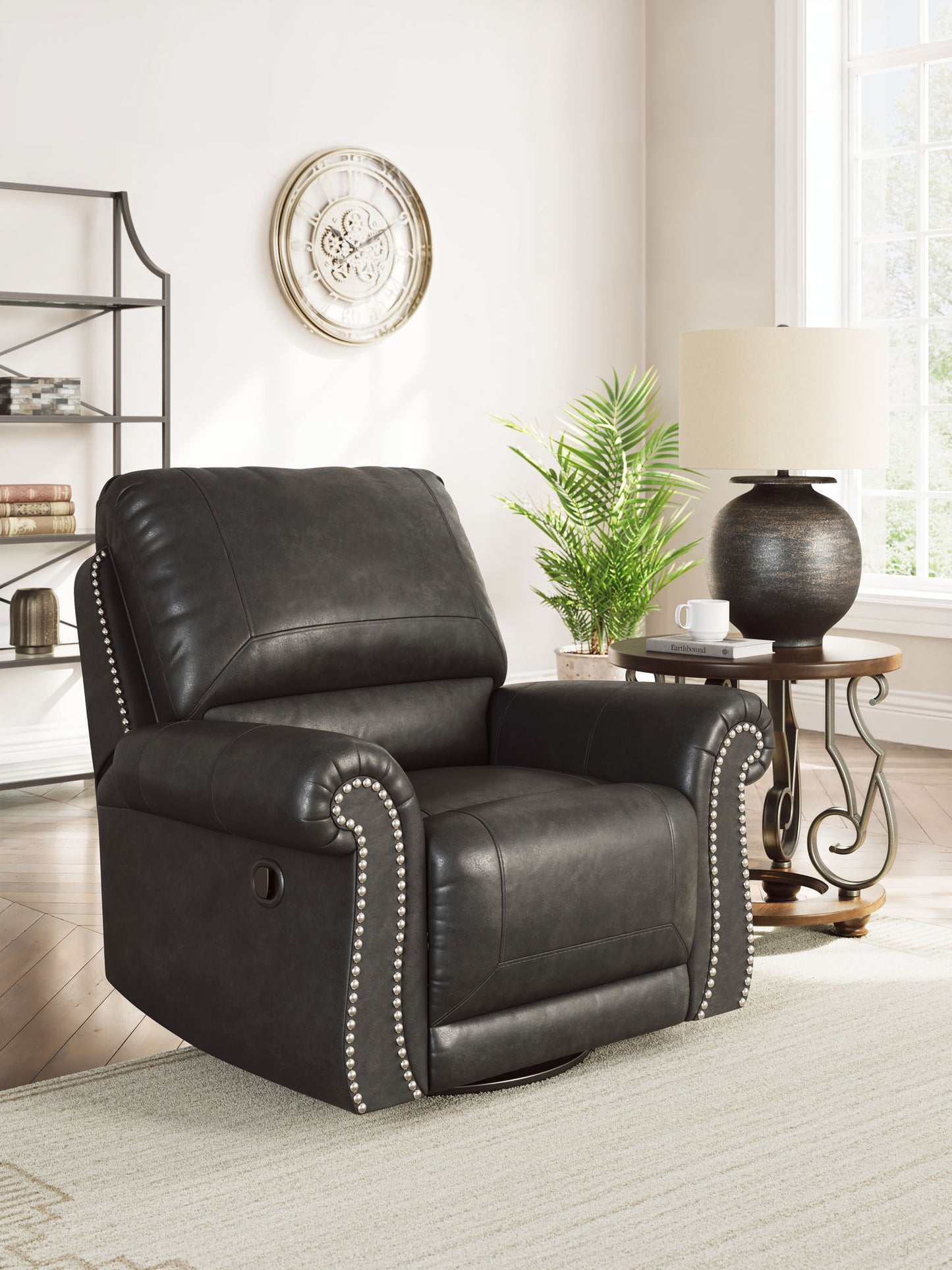 Chasemore - Swivel Glider Recliner - Hornell Furniture Outlet