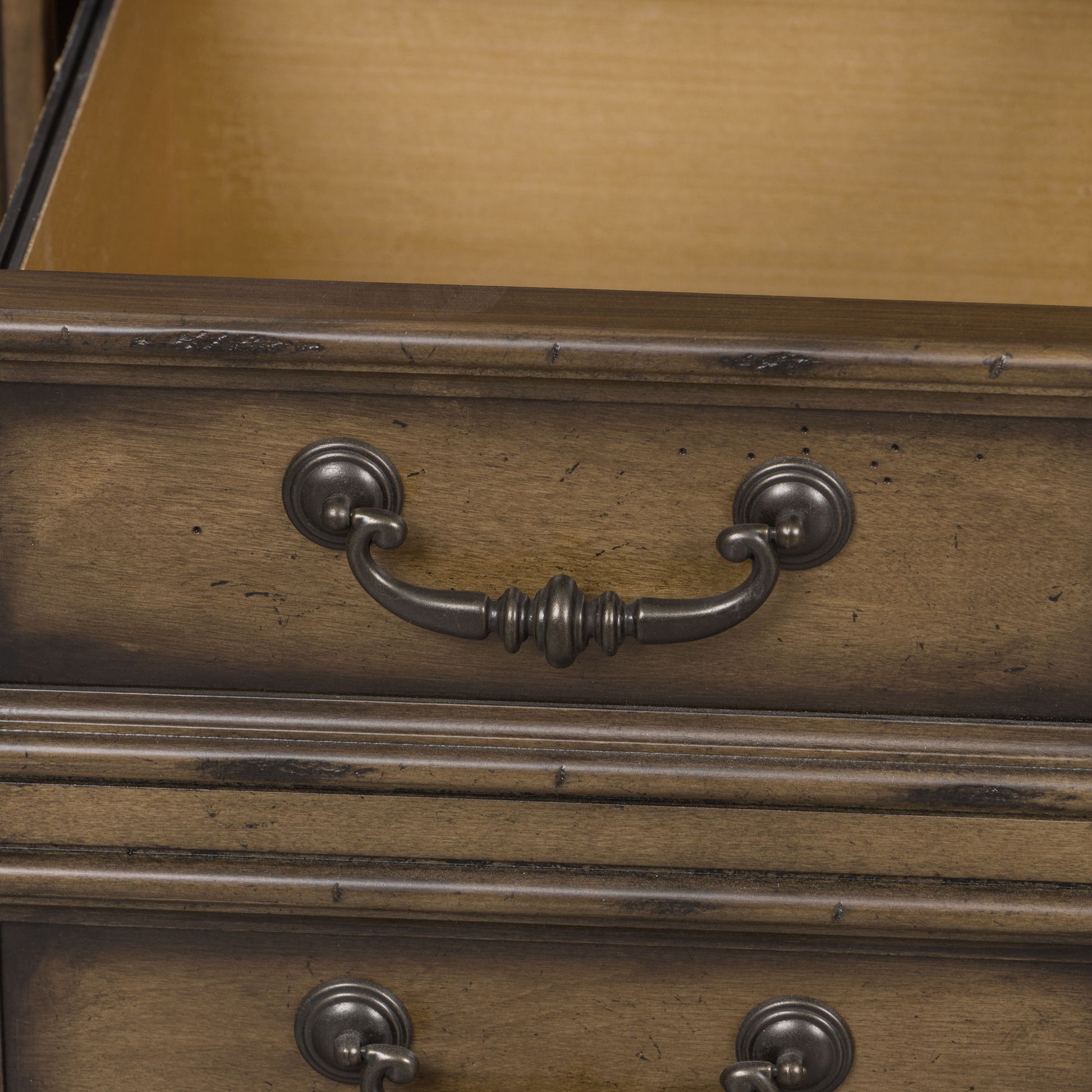 Amelia - Credenza - Dark Brown - Hornell Furniture Outlet