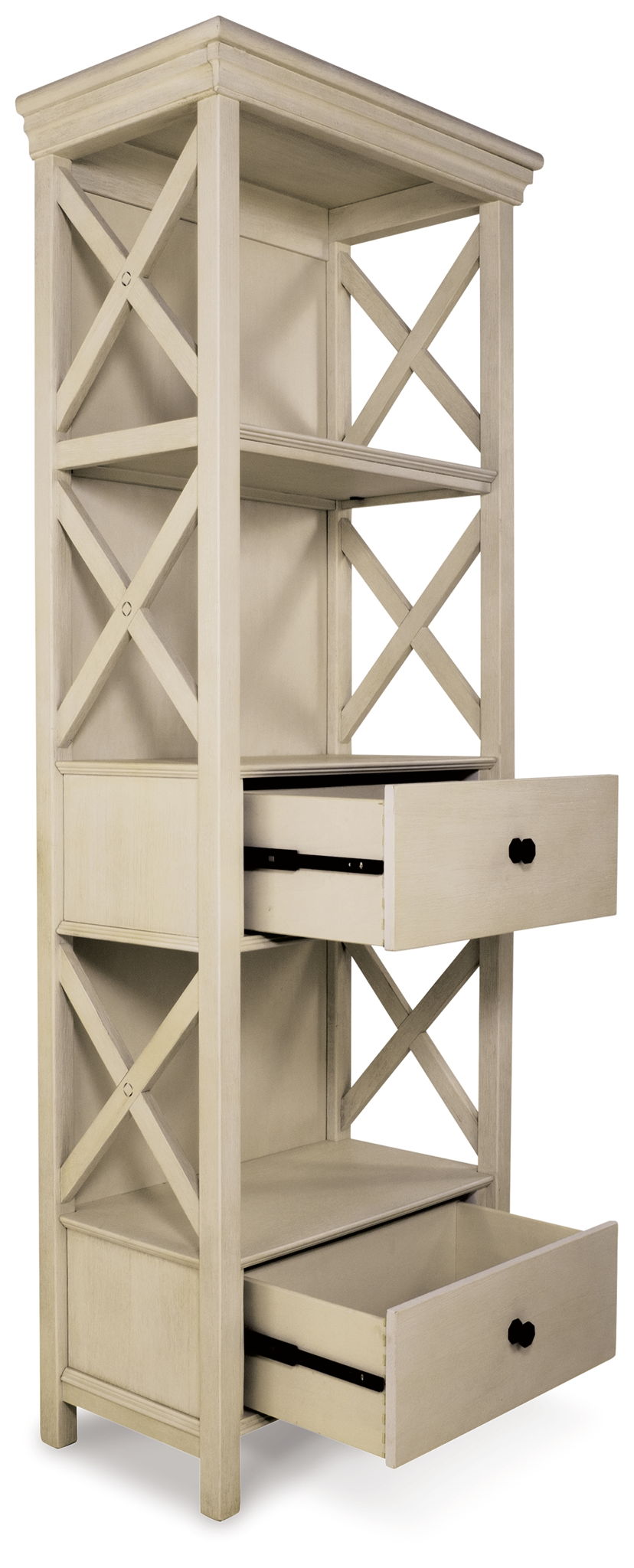 Bolanburg - Antique White - Display Cabinet - Hornell Furniture Outlet