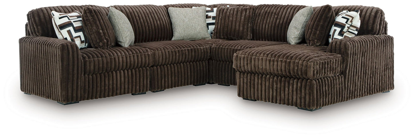 Midnight - Madness - Sectional - Hornell Furniture Outlet