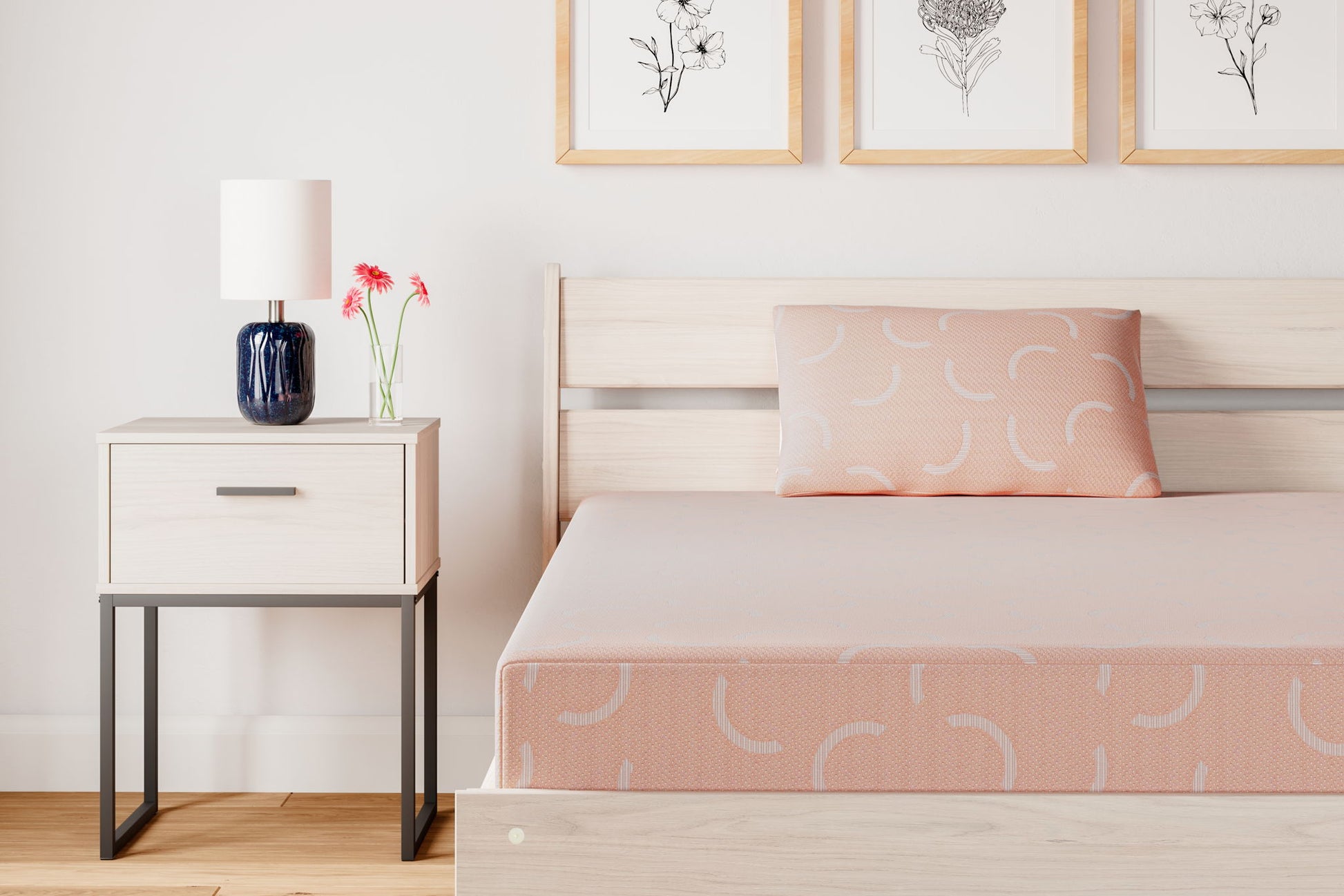Ikidz Coral - Mattress And Pillow Set of 2 - Hornell Furniture Outlet