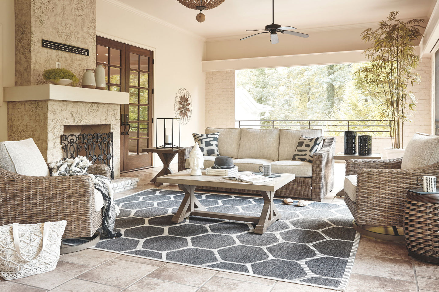 Beachcroft - Sofa With Cushion - Hornell Furniture Outlet