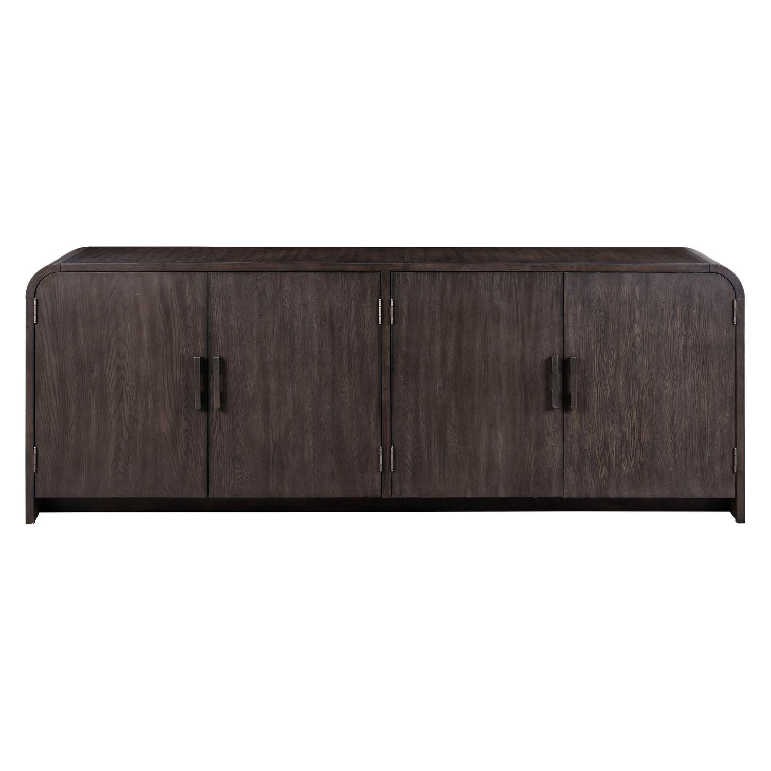 Perspectives - 82" TV Console - Brown - Hornell Furniture Outlet