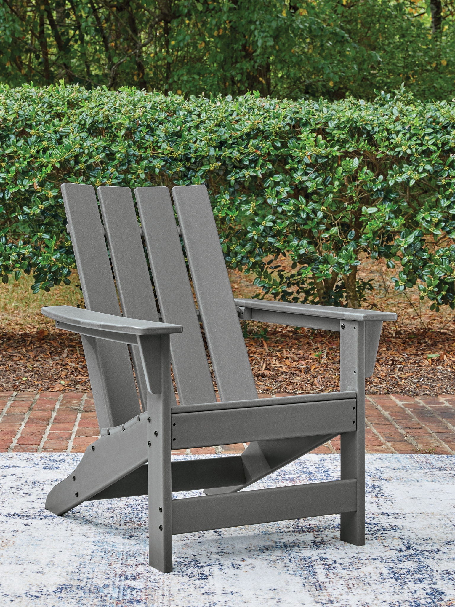 Cove Beach - Adirondack Chair - Gray - Hornell Furniture Outlet