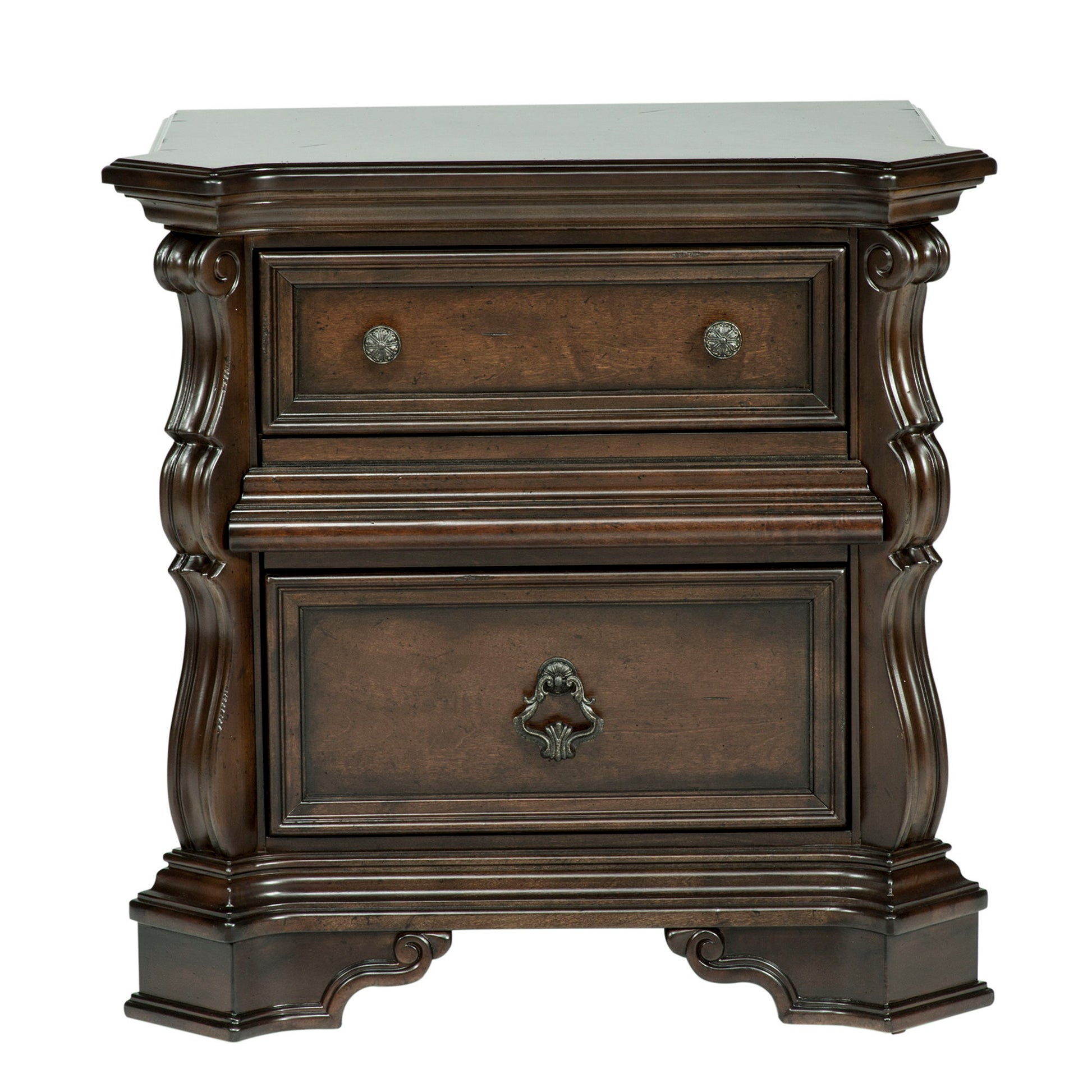 Arbor Place - Nightstand - Dark Brown - Hornell Furniture Outlet