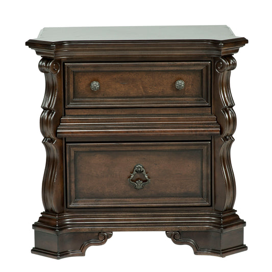 Arbor Place - Nightstand - Dark Brown - Hornell Furniture Outlet