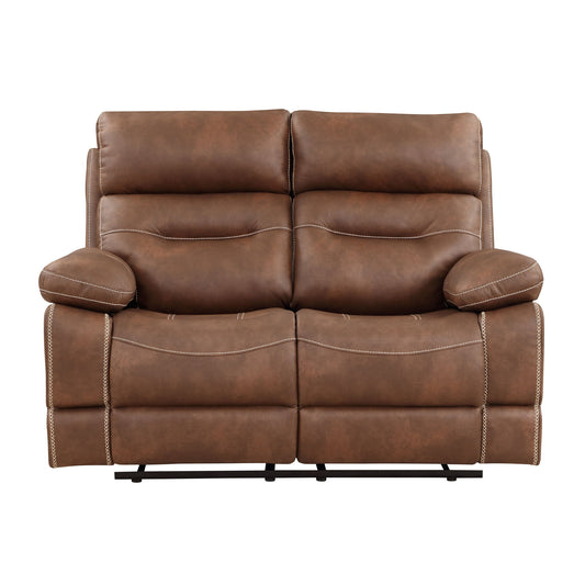 Rudger - Manual Motion Loveseat - Hornell Furniture Outlet