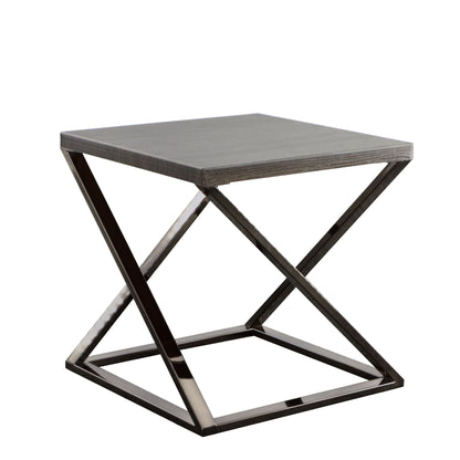 Aegean - End Table - Gray - Hornell Furniture Outlet