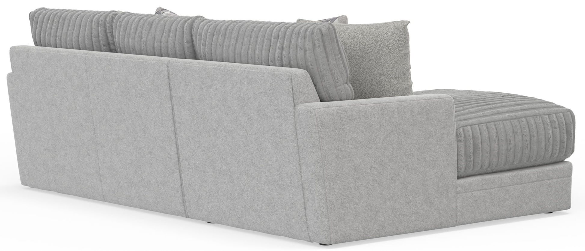 Titan - Sectional With Comfort Coil Seating And Accent Pillows Included - Hornell Furniture Outlet