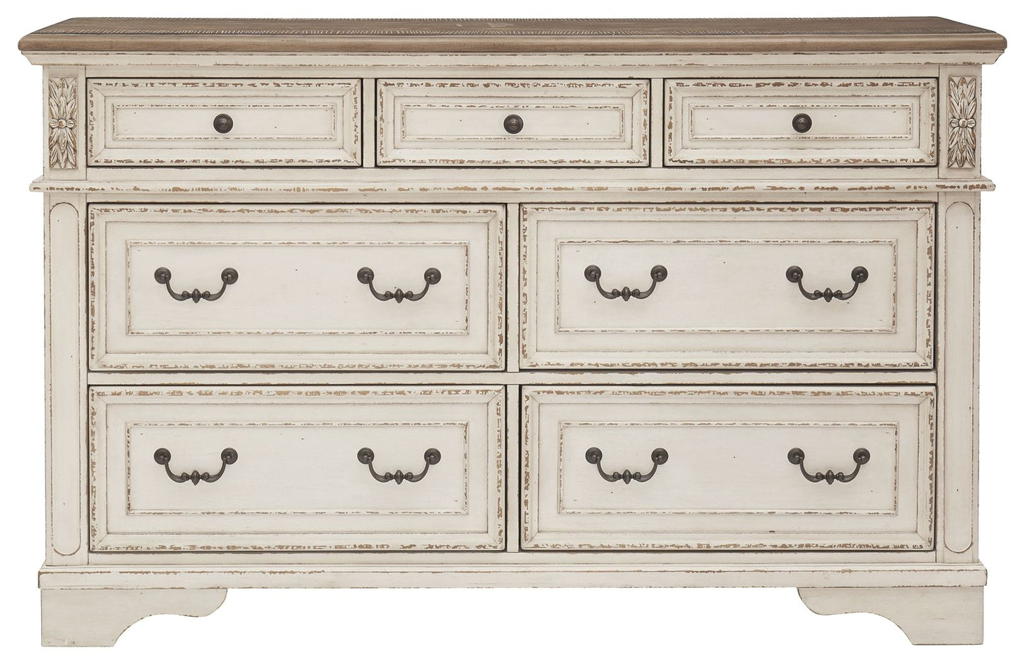Realyn - Dresser, Mirror - Hornell Furniture Outlet
