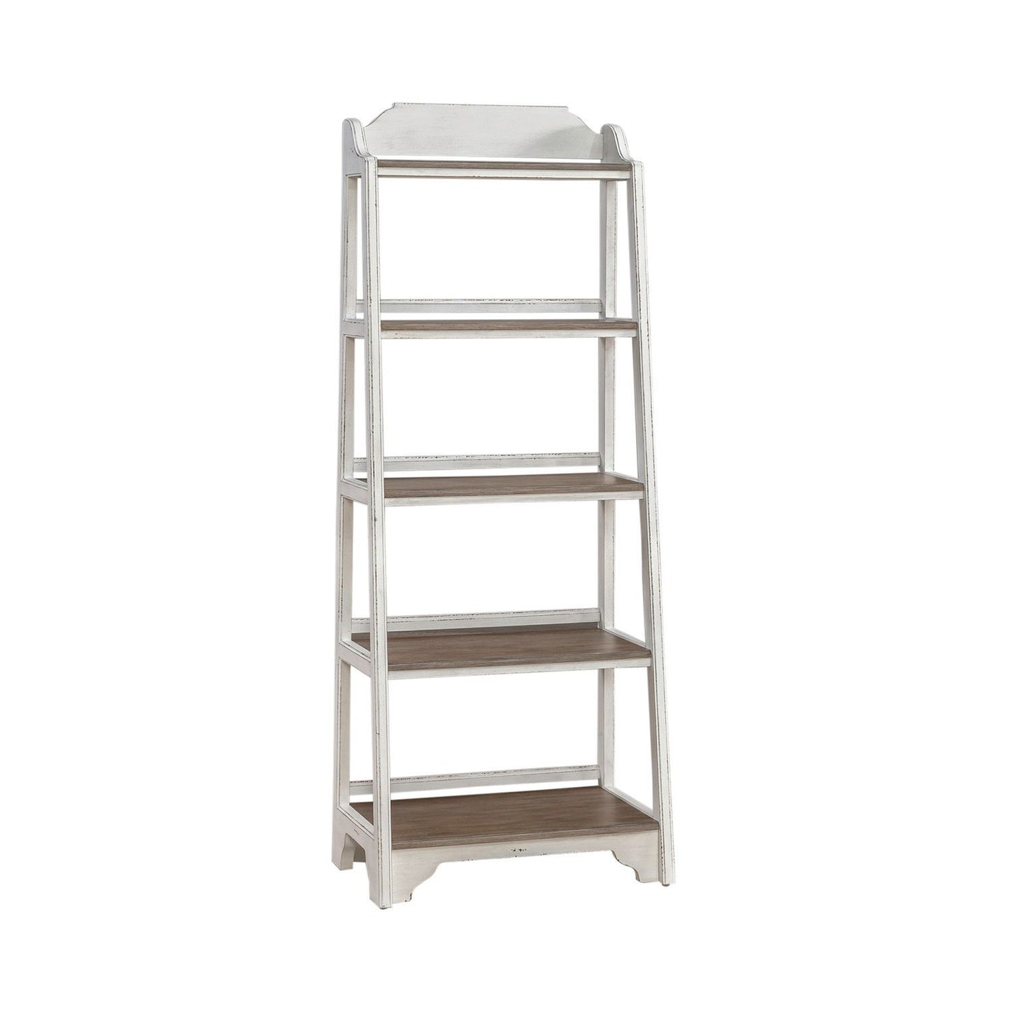 Magnolia Manor - Leaning Pier Bookcase - Hornell Furniture Outlet