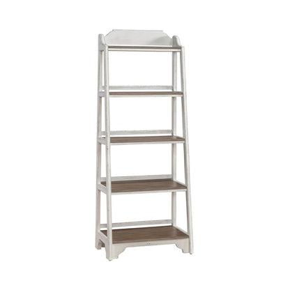 Magnolia Manor - Leaning Pier Bookcase - Hornell Furniture Outlet