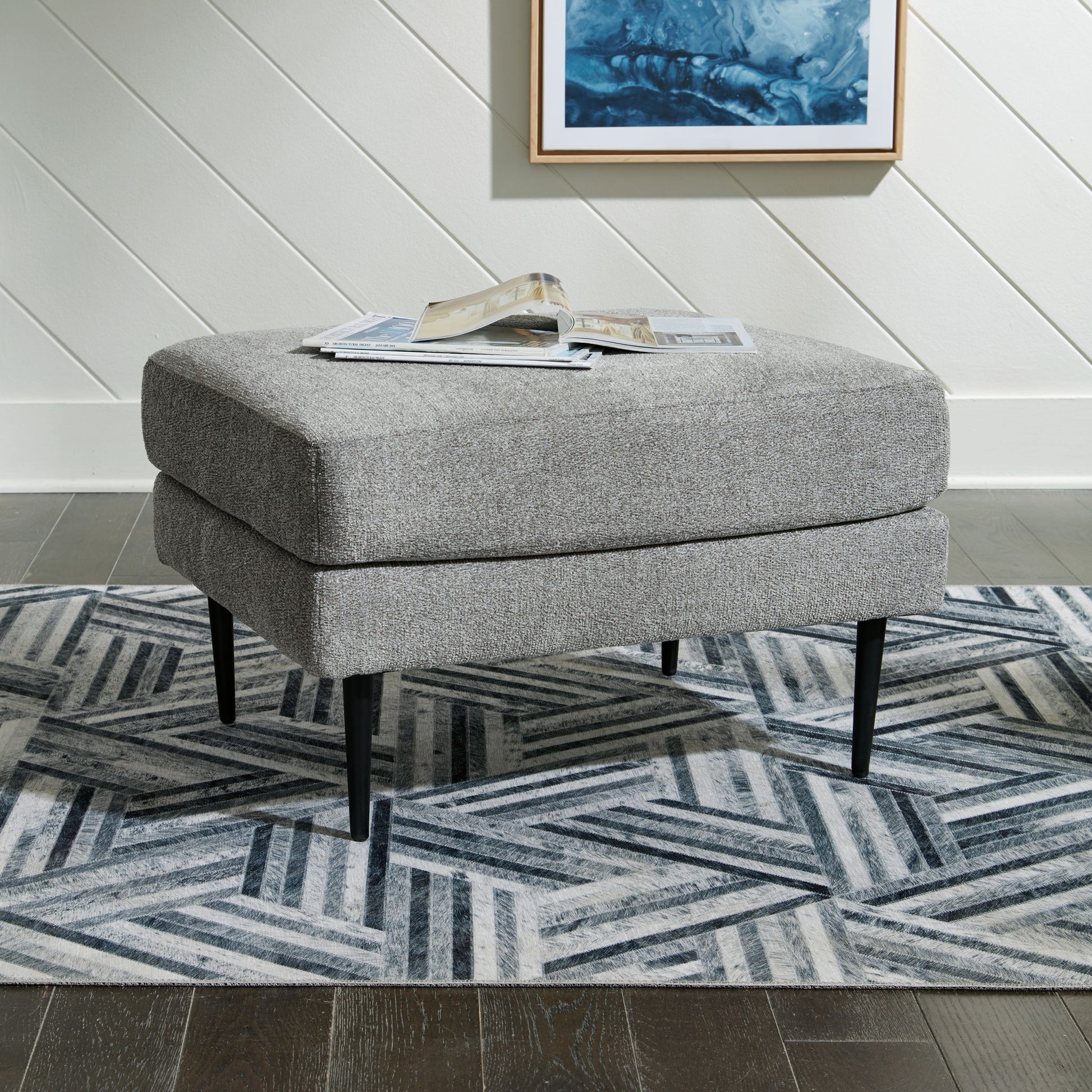 Hazela - Chair, Ottoman - Hornell Furniture Outlet