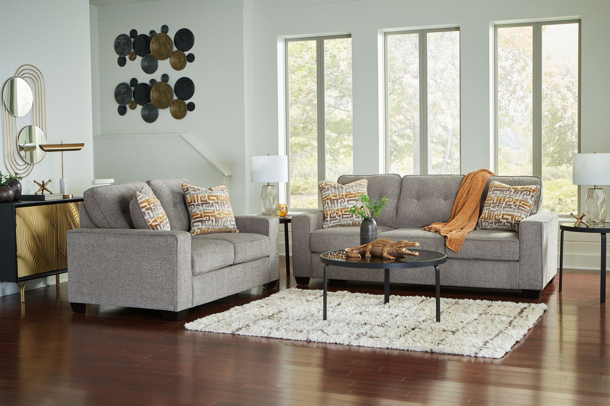 Dorylin - Occasional Table Set (Set of 3) - Black - Hornell Furniture Outlet
