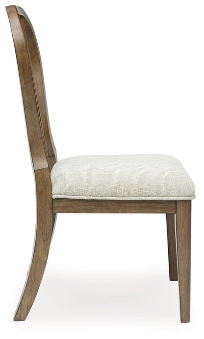 Sturlayne - Brown - Dining Upholstered Side Chair (Set of 2) - Spindleback - Hornell Furniture Outlet