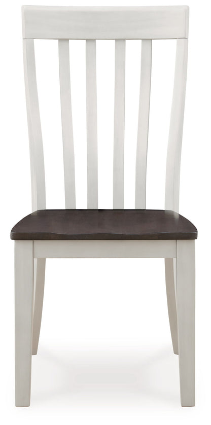 Darborn - Gray / Brown - Dining Room Side Chair (Set of 2) - Hornell Furniture Outlet