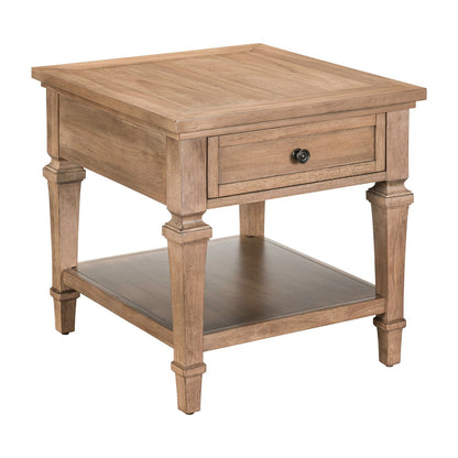 Haven Hills - End Table - Camel Beige - Hornell Furniture Outlet