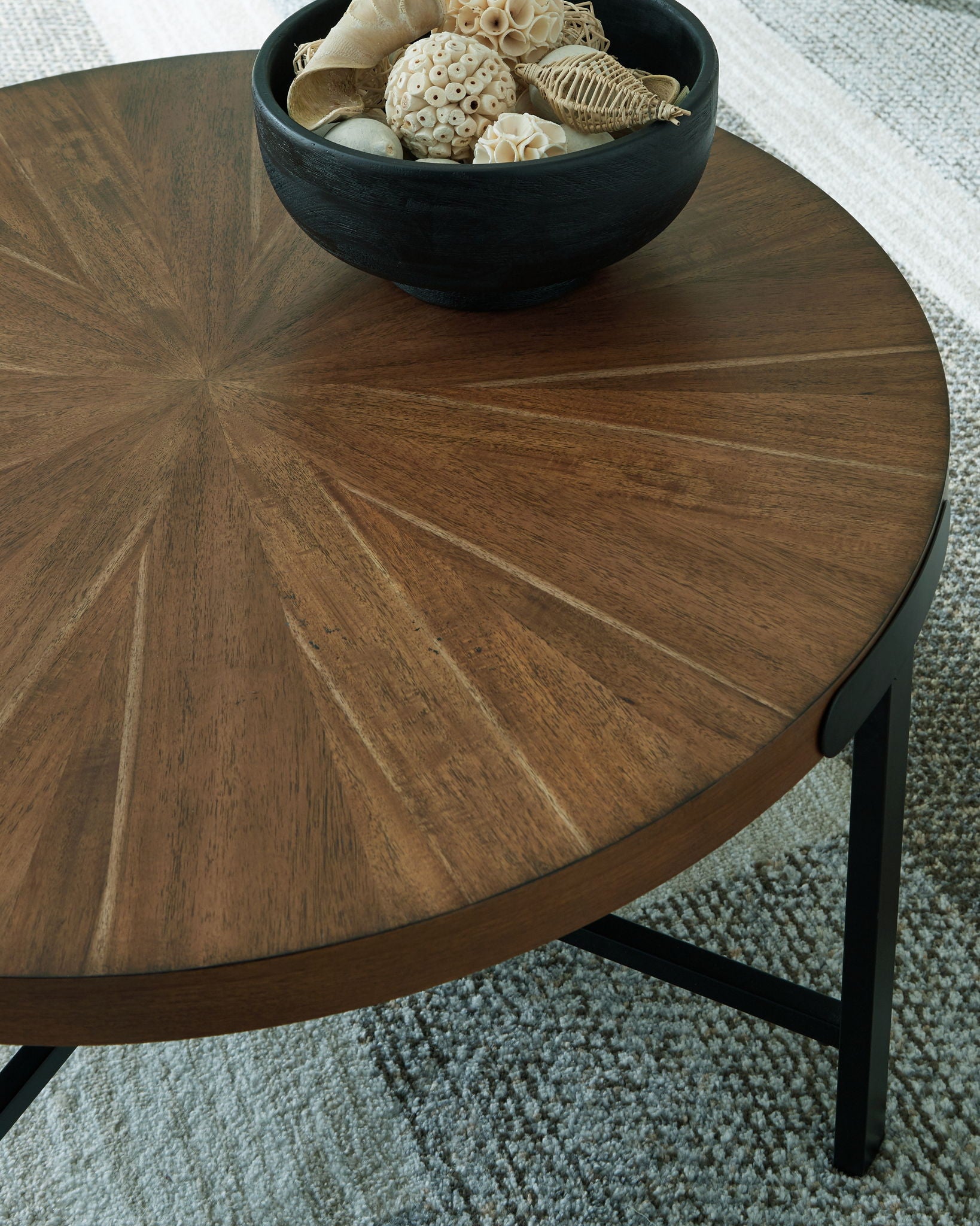 Crosstrail - Brown - Occasional Table Set (Set of 3) - Hornell Furniture Outlet