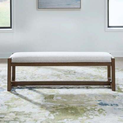Harmony - Dining Bench - Brownstone - Hornell Furniture Outlet