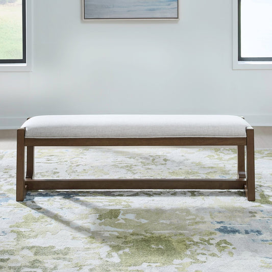 Harmony - Dining Bench - Brownstone - Hornell Furniture Outlet