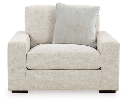 Conlee - Pike - Chair And A Half - Linen - Hornell Furniture Outlet