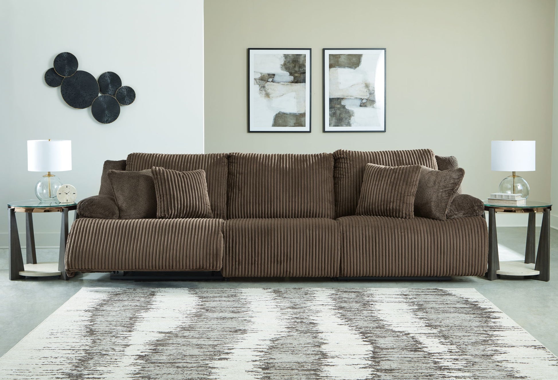 Top Tier - Reclining Sectional - Hornell Furniture Outlet