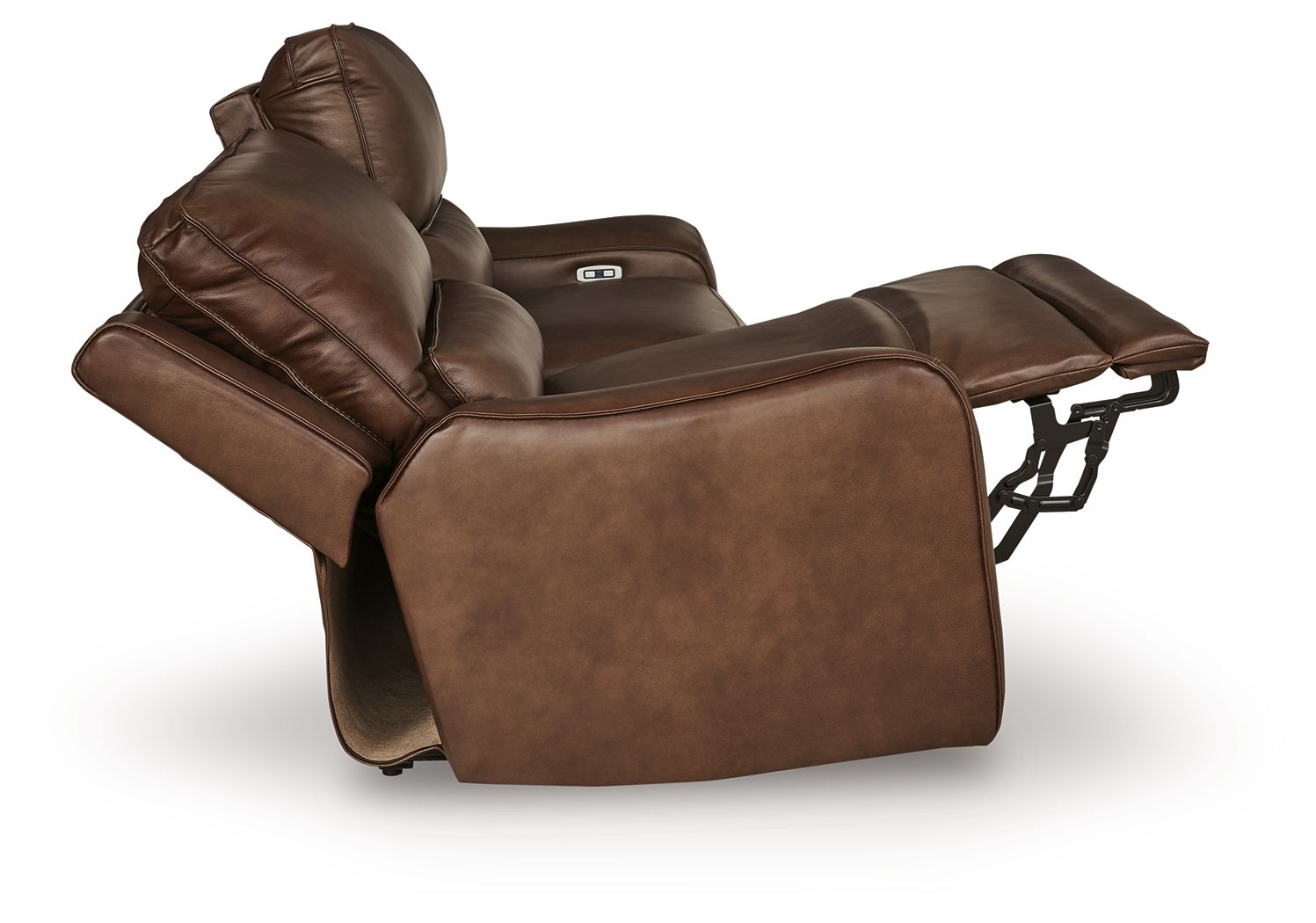 DeepWakes - 2 Seat Power Reclining Sofa With Adjustable Headrest - Hornell Furniture Outlet