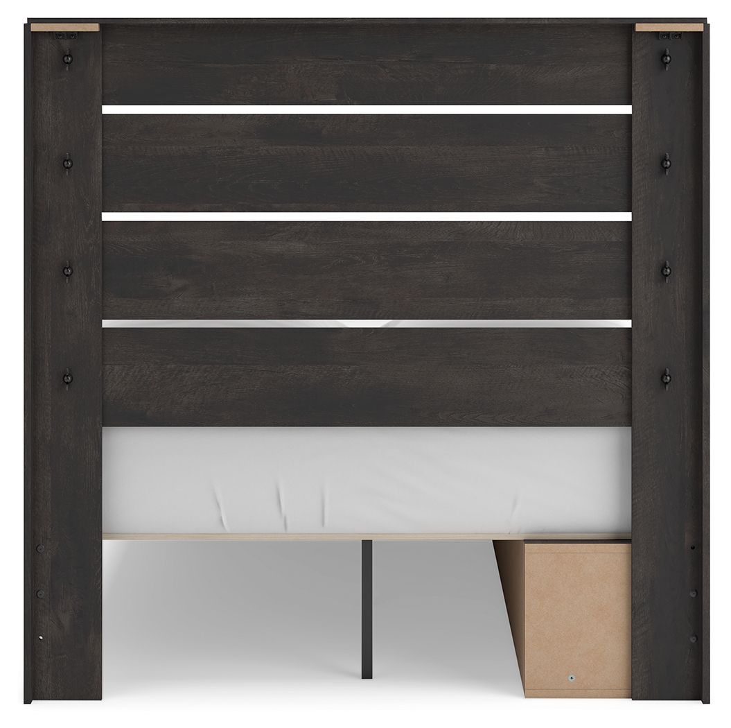 Hollivern - Panel Storage Bed - Hornell Furniture Outlet
