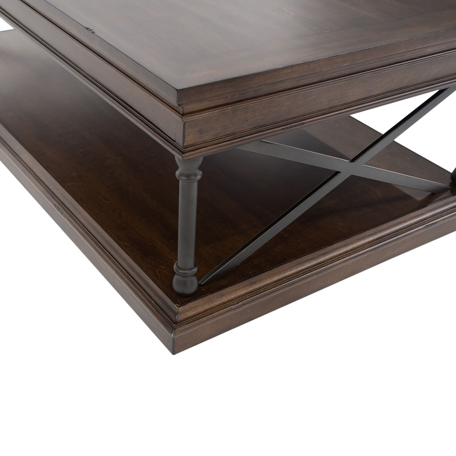 Tribeca - Rectangular Cocktail Table - Dark Brown - Hornell Furniture Outlet
