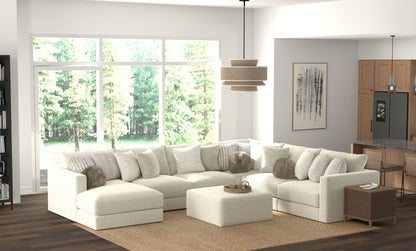 Ritzy - Modular Sofa And Included Cocktail Ottoman - Hornell Furniture Outlet