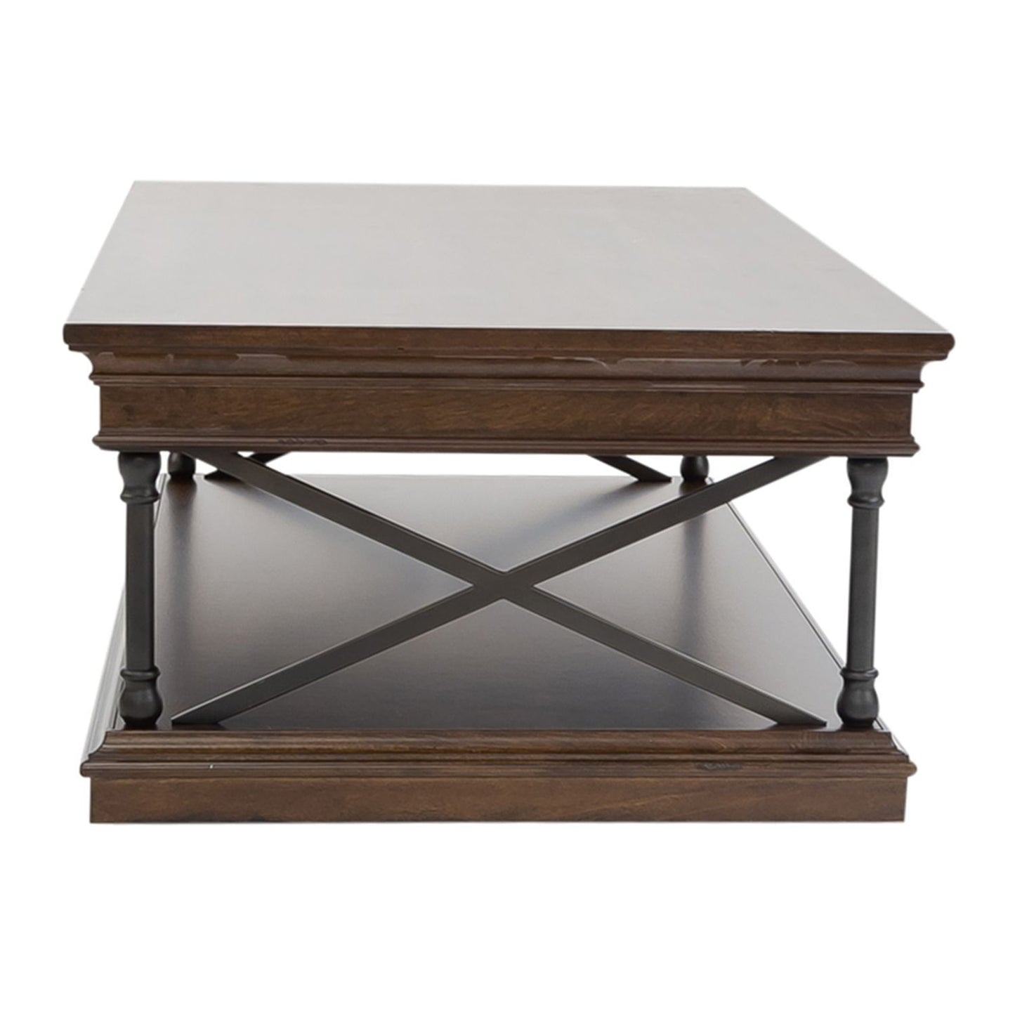 Tribeca - Rectangular Cocktail Table - Dark Brown - Hornell Furniture Outlet